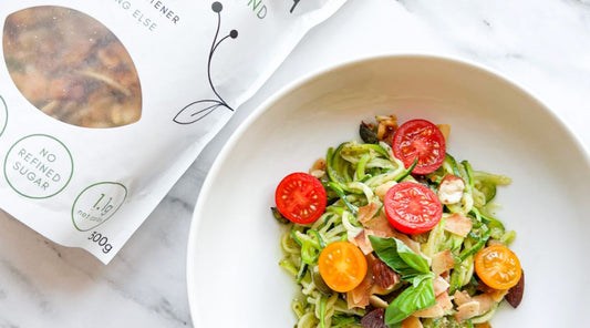 pesto courgetti recipe