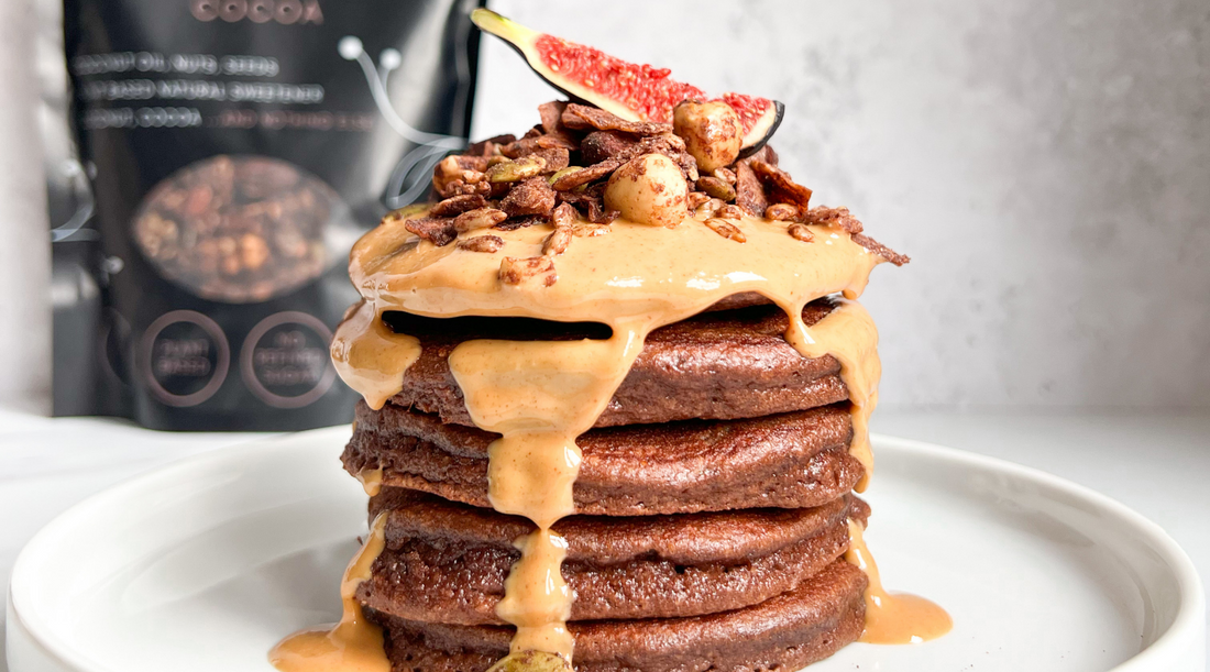 Chocolate Pancakes | Keto Hana Recipes
