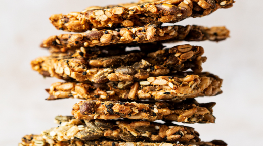 Keto Nutty Crackers Recipe