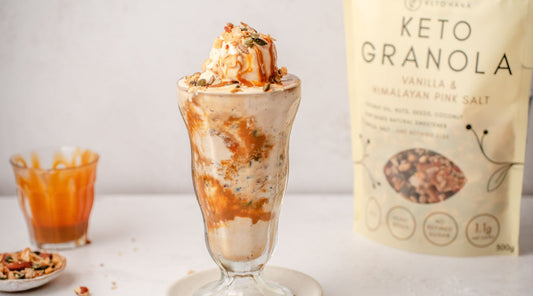 Salted Caramel Keto Sundae