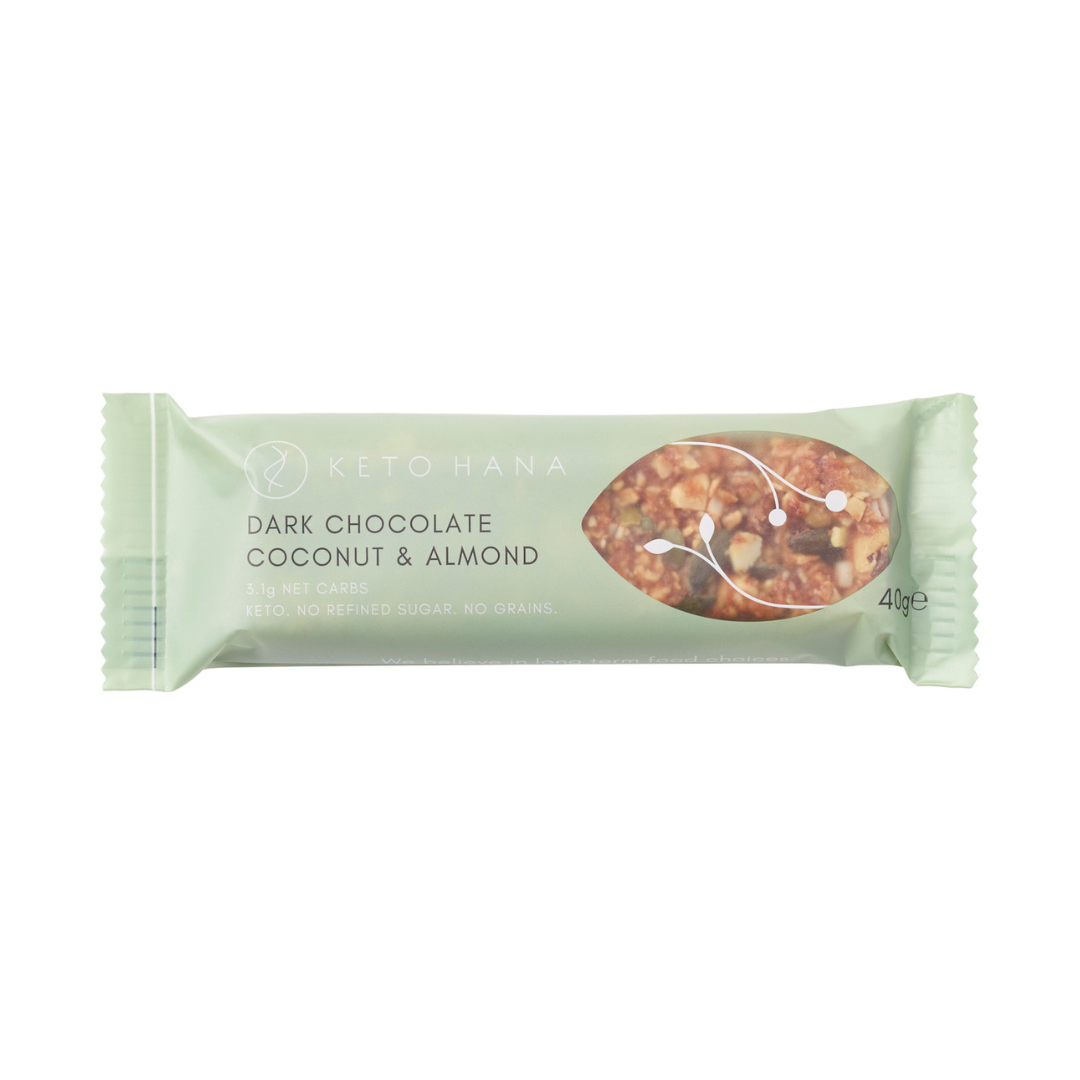 Dark Chocolate Coconut & Almond Granola Bars