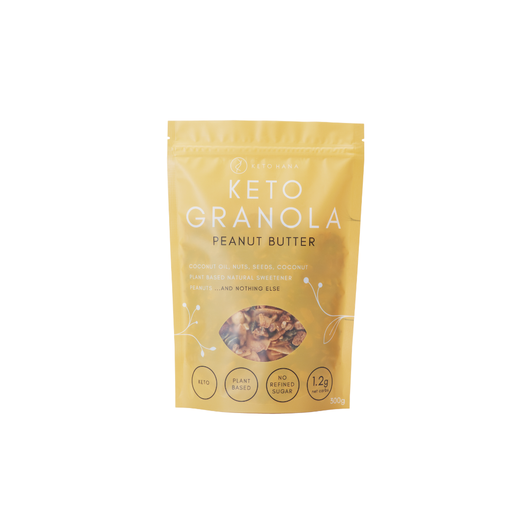 Peanut Butter Keto Granola
