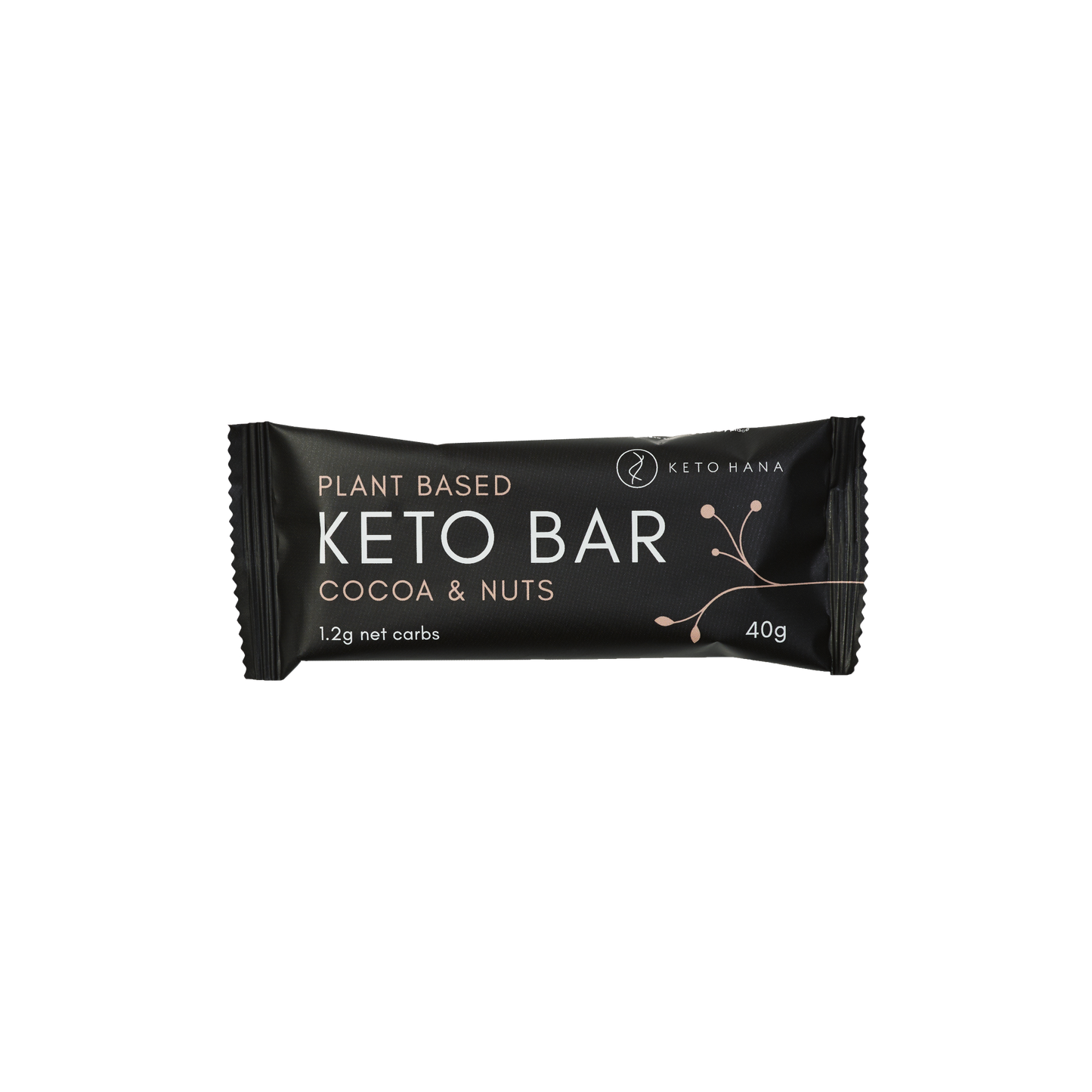 a keto hana cocoa and nut keto bar