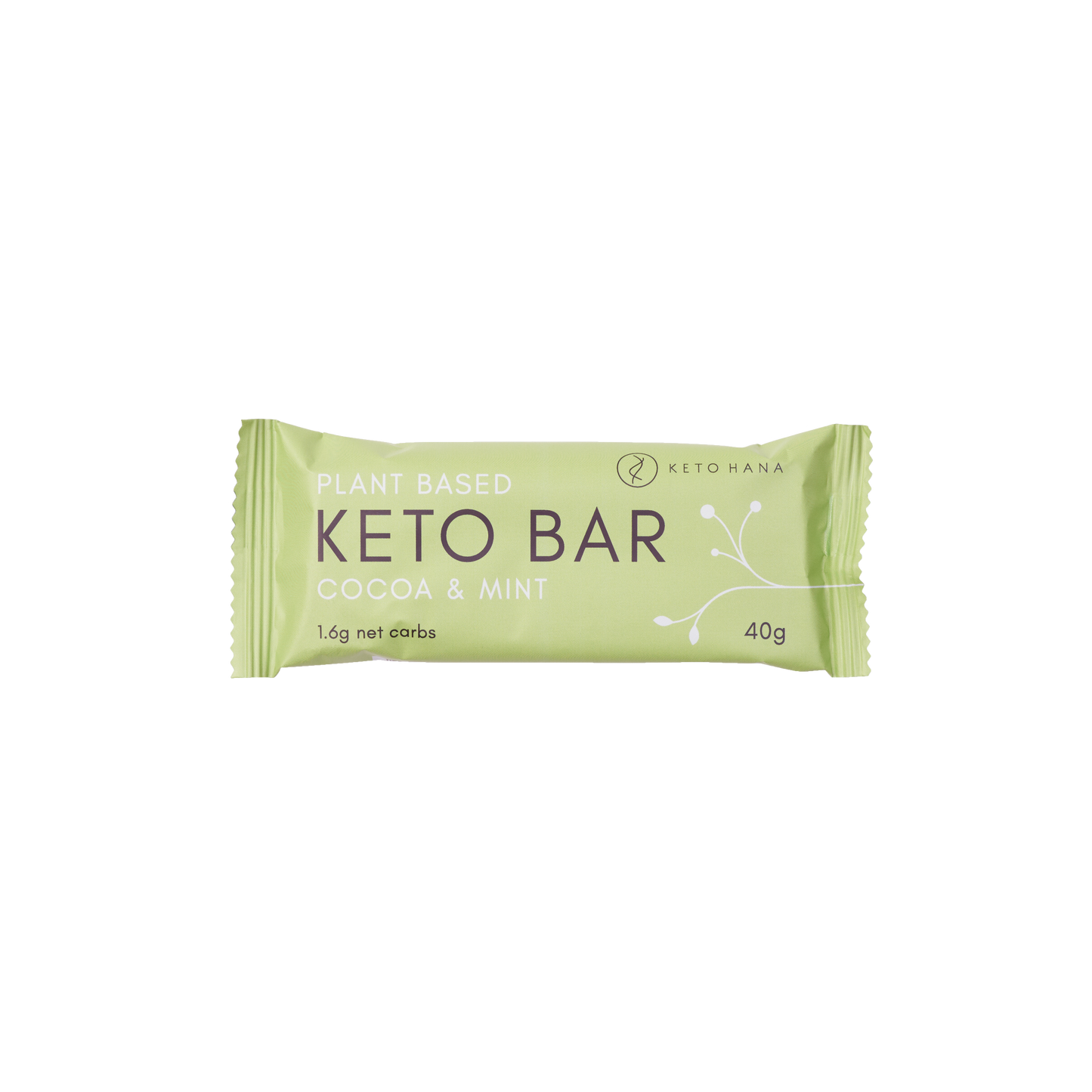 a keto hana cocoa and mint keto bar