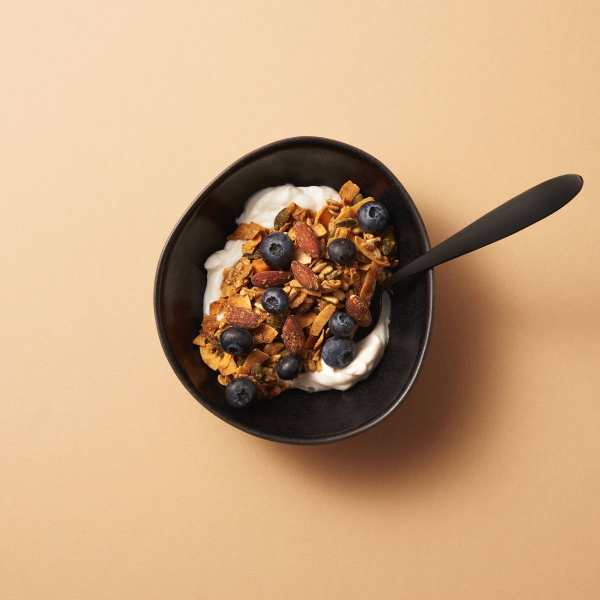 a bowl of keto hana peanut butter keto granola
