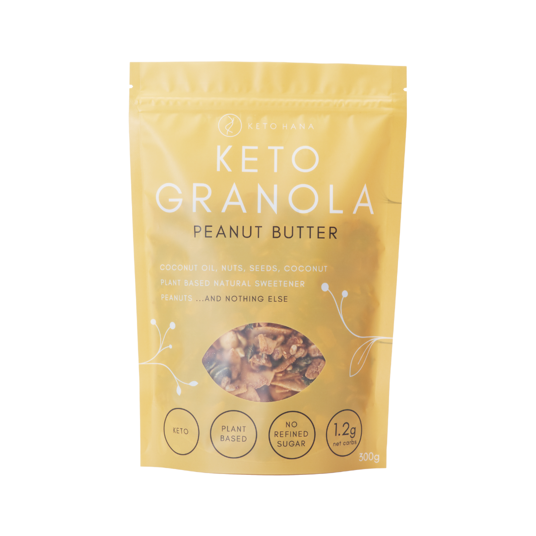 Peanut Butter Keto Granola