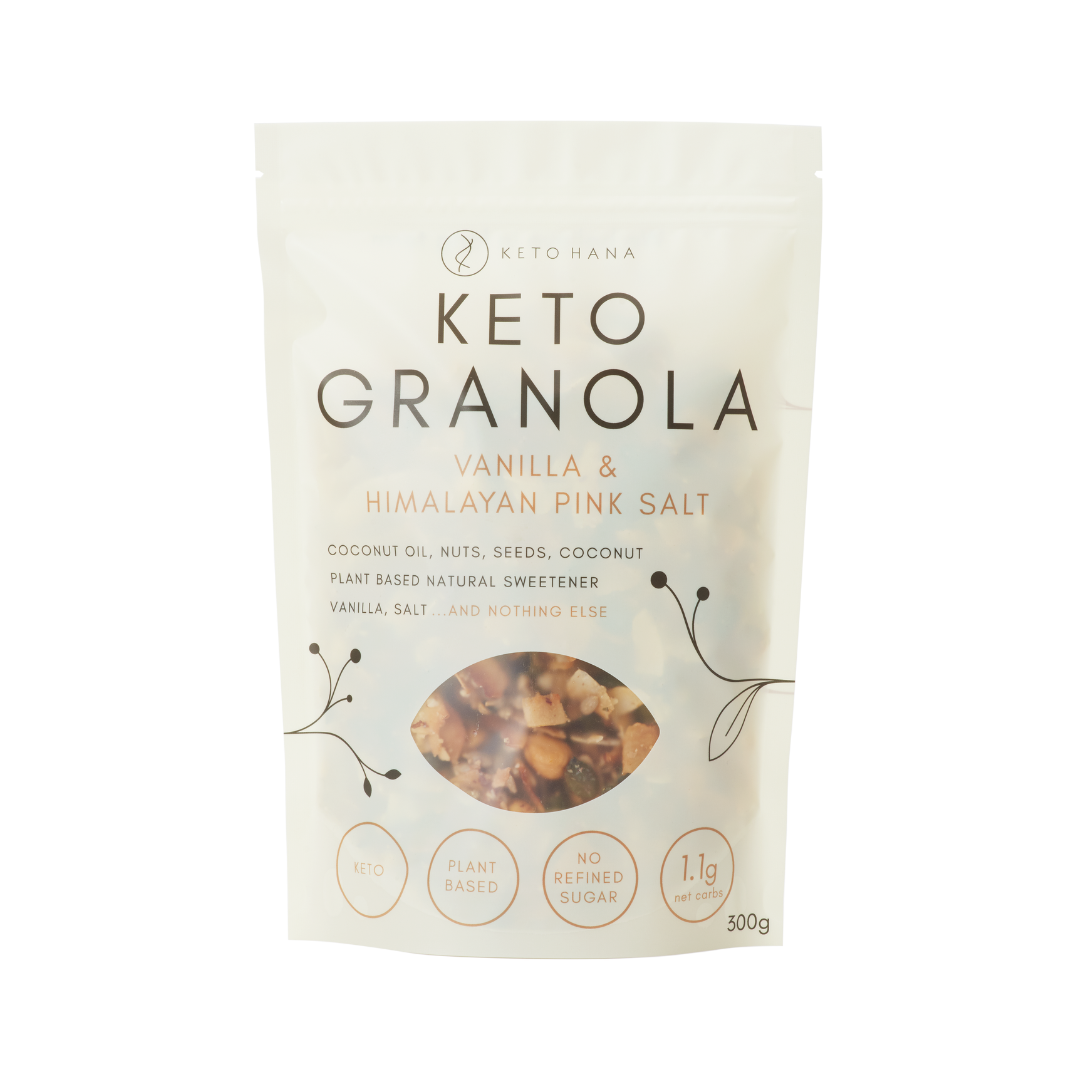 Vanilla & Himalayan Pink Salt Keto Granola
