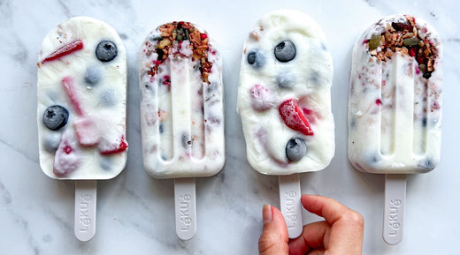 Berry & Granola Lollipops | Keto Hana Recipes