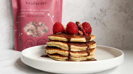 keto raspberry pancake recipe