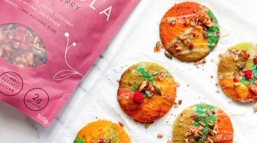 Rainbow Cookies | Keto Hana Recipes