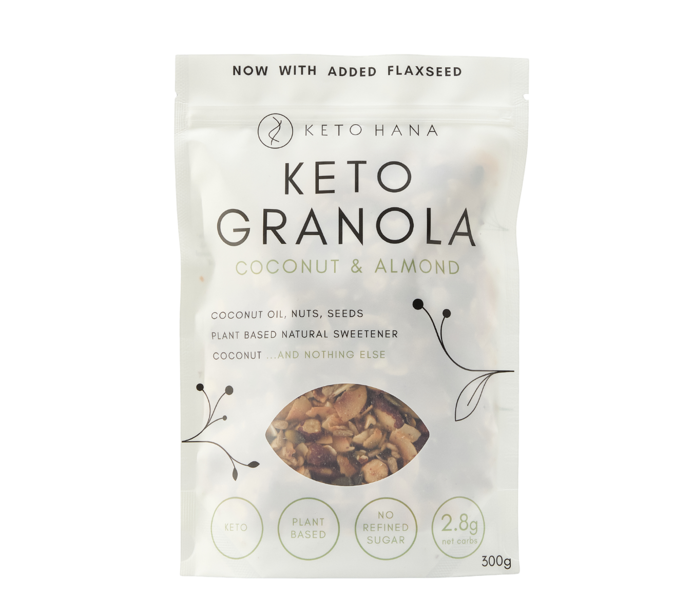 Coconut & Almond Keto Granola (Plant Based)