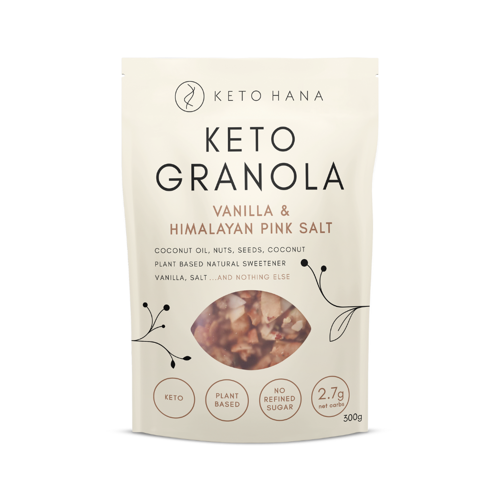 Vanilla & Himalayan Pink Salt Keto Granola