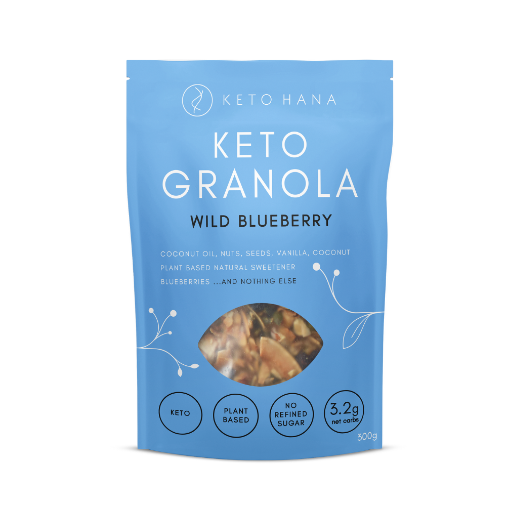 Wild Blueberry Keto Granola