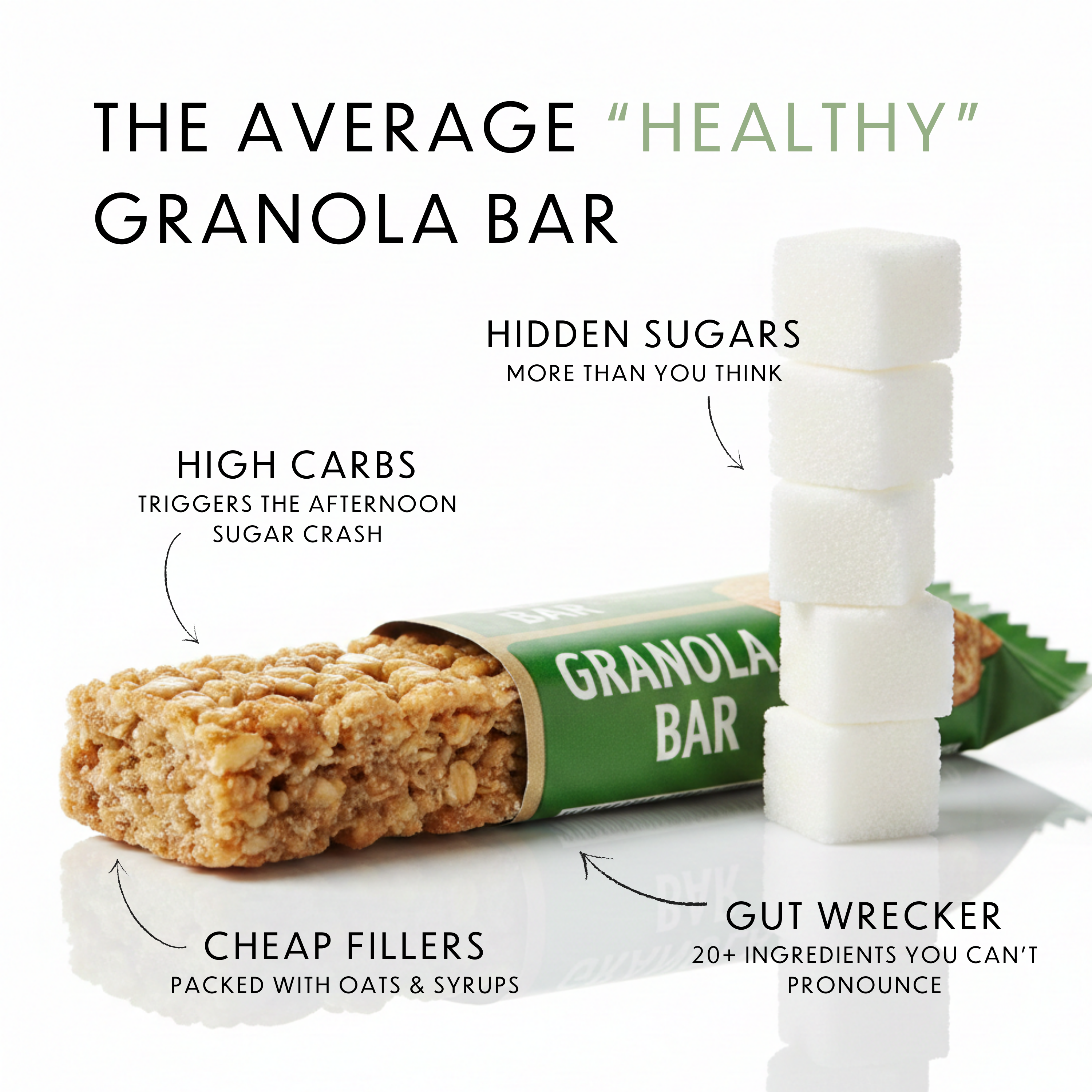 Clean Keto Crunch Bars | Variety Pack (9 bars)