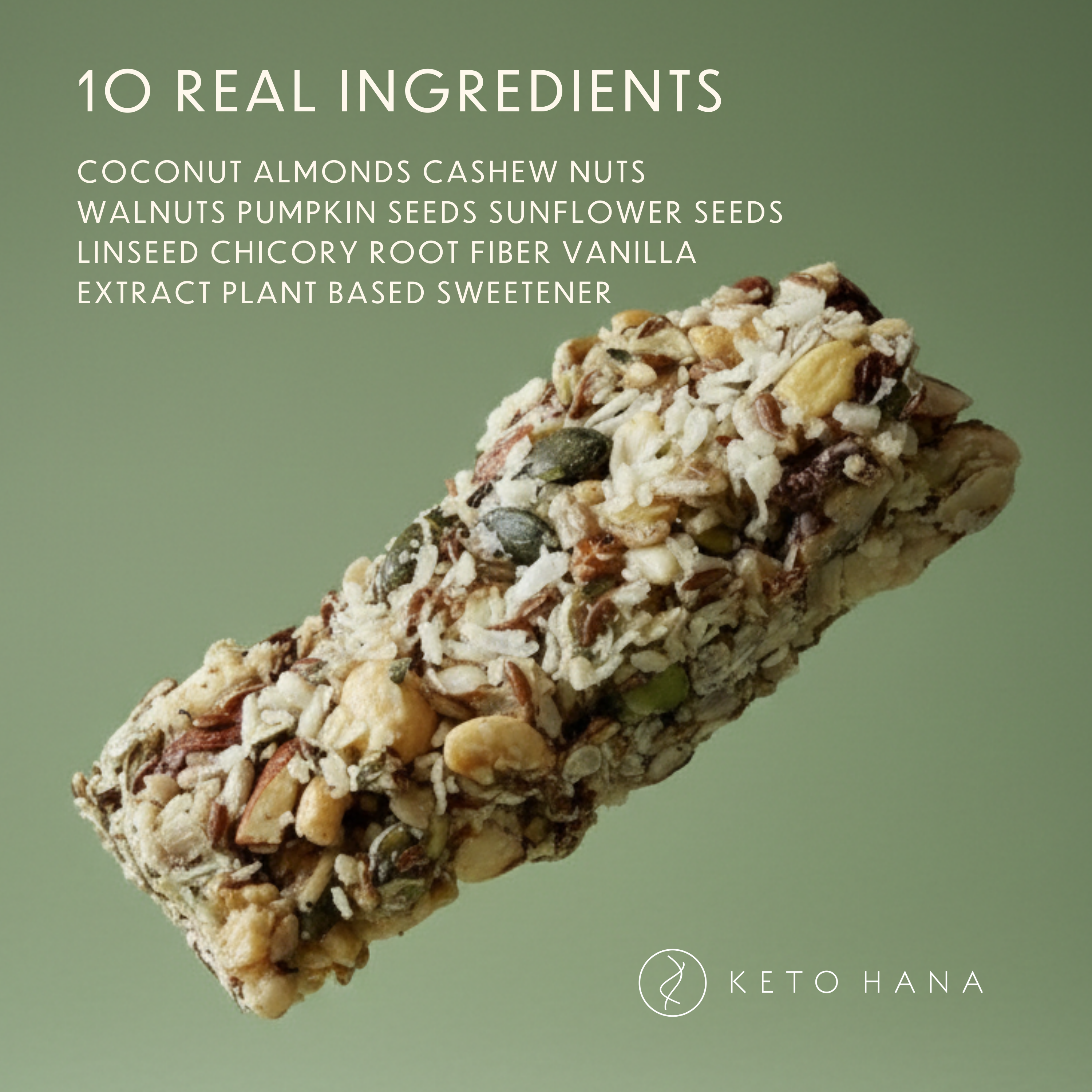 Clean Keto Crunch Bars | Variety Pack (9 bars)