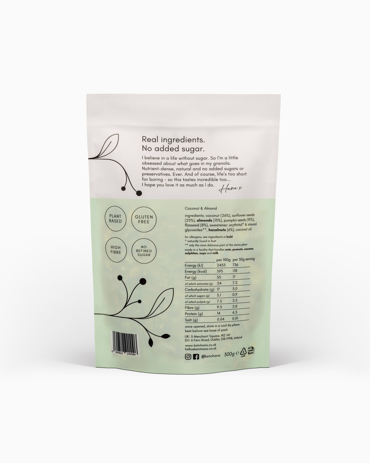 Coconut & Almond (Plant Based)