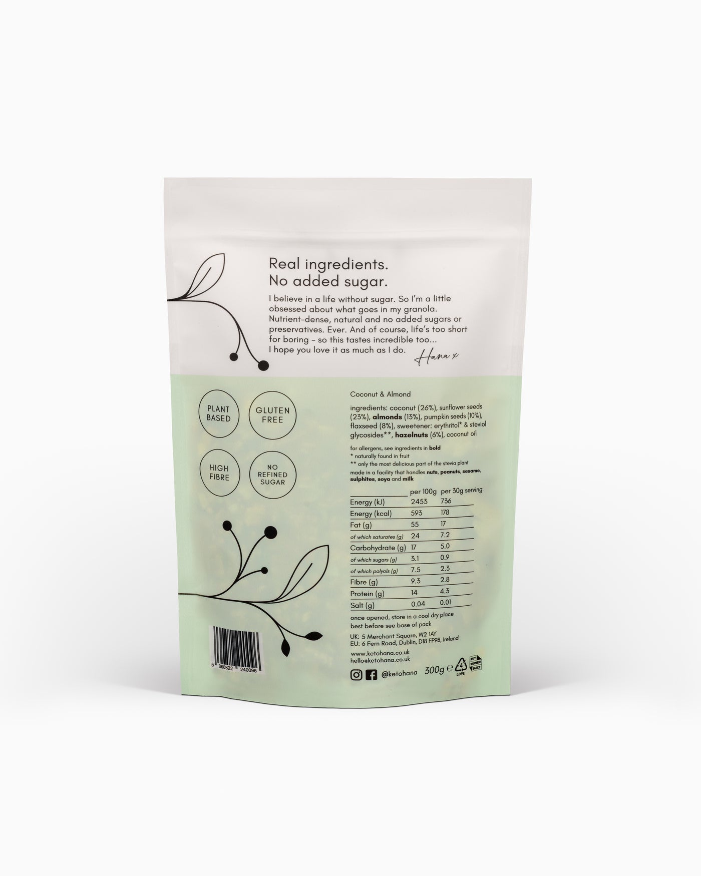 Coconut & Almond (Plant Based)