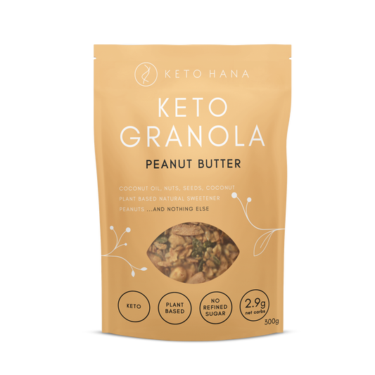 Peanut Butter Keto Granola