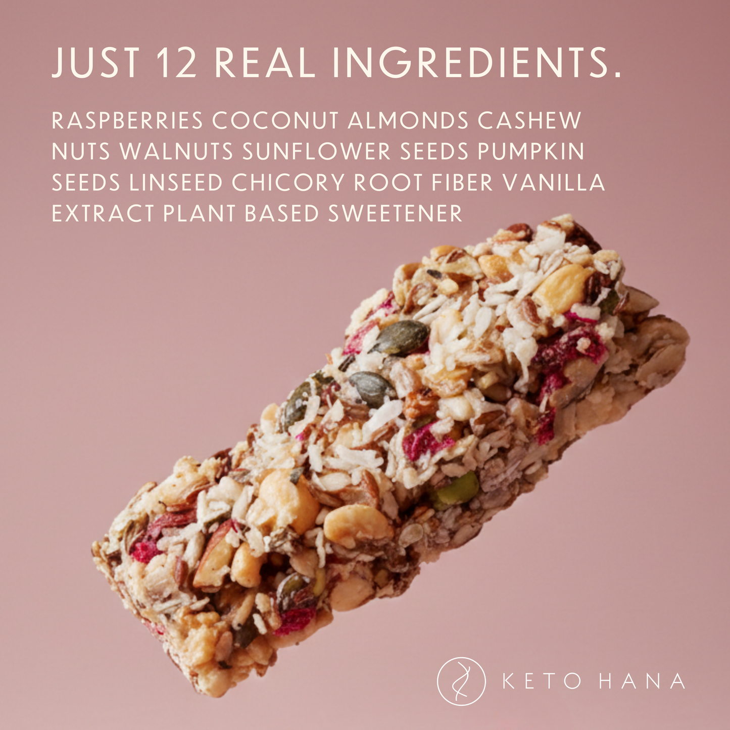 Clean Keto Crunch Bars | Variety Pack (9 bars)