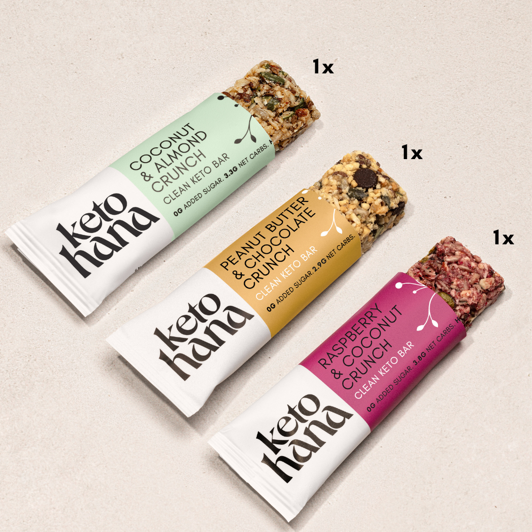 Clean Keto Bars | 3 Bar Sample Pack