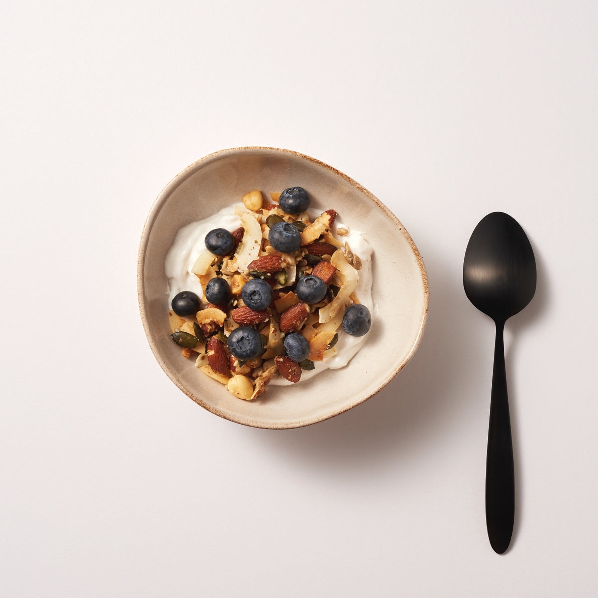 a bowl of keto hana vanilla keto granola